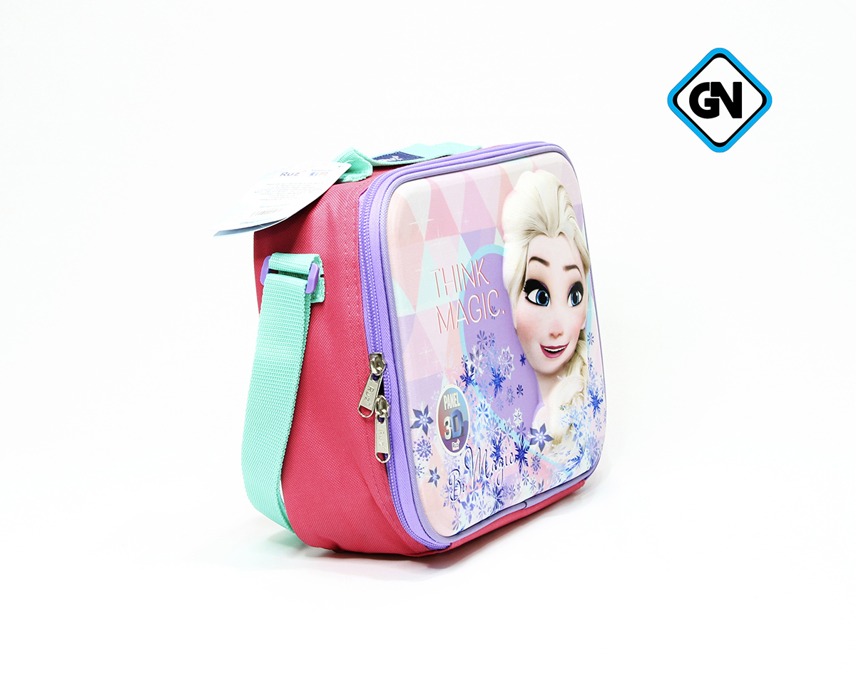 Lonchera estilo Frozen  3D EVA Ruz